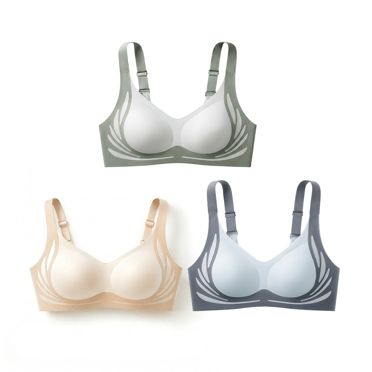 3-pic-premium-quality-push-up-bra-image-1 3 Pis Premium Quality Push Up Bra - Image 1